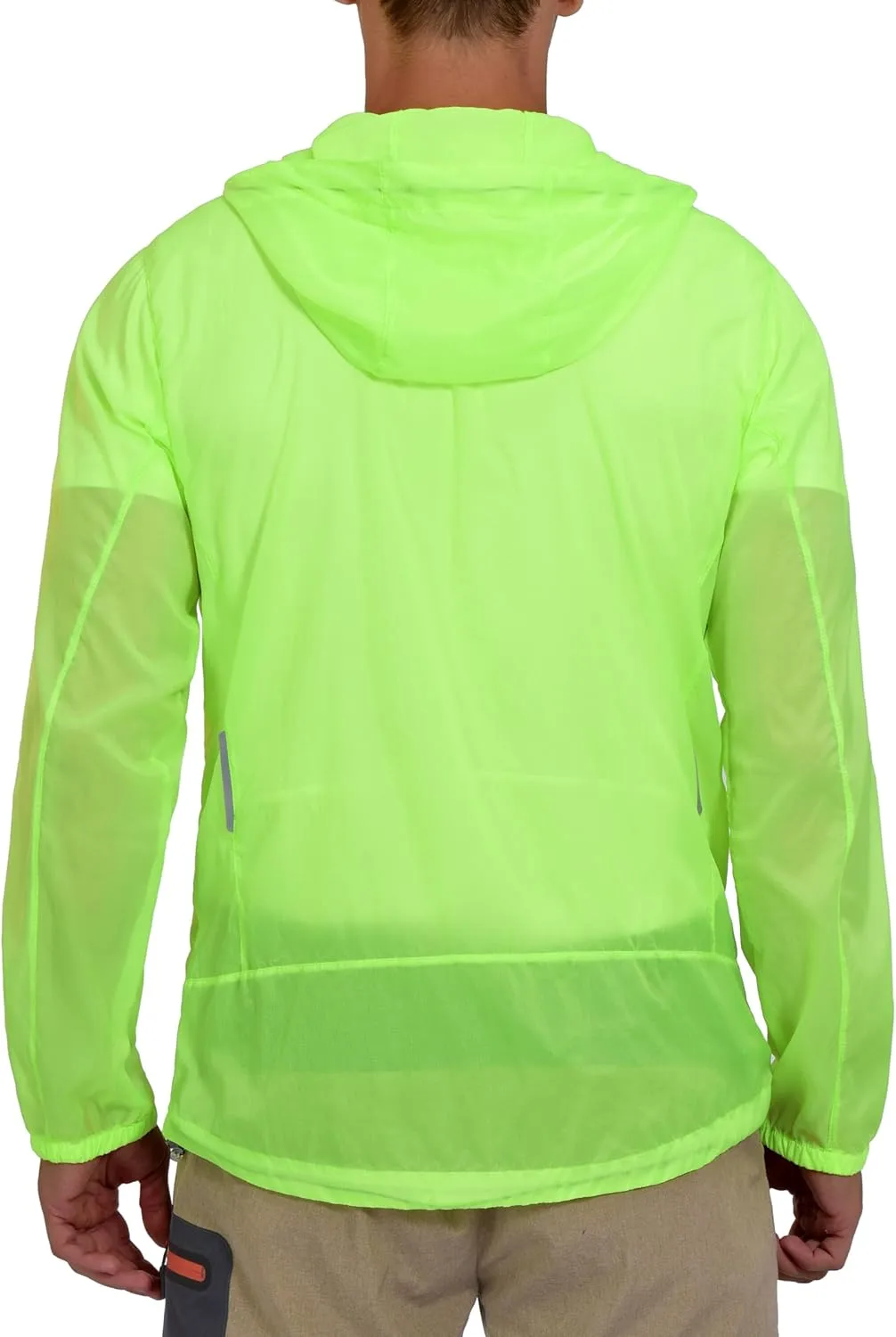 Little Donkey Andy Men’s UPF 50  Sun Protection Jacket Packable Lightweight Full Zip Hoodie for Running Travel Outdoors