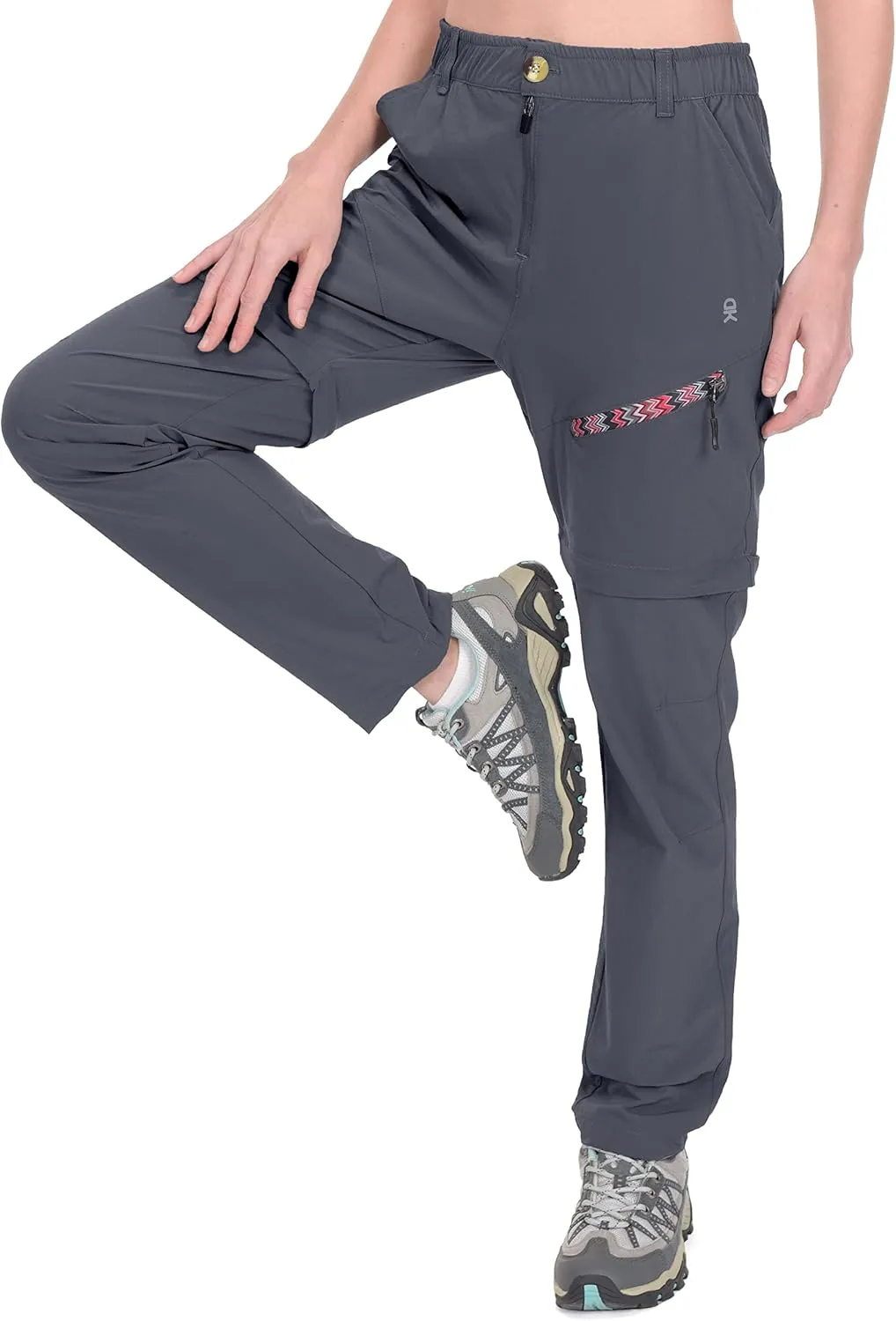Little Donkey Andy Women's Hiking Pants Lightweight Convertible Zip-Off Pants Quick Dry UPF 50