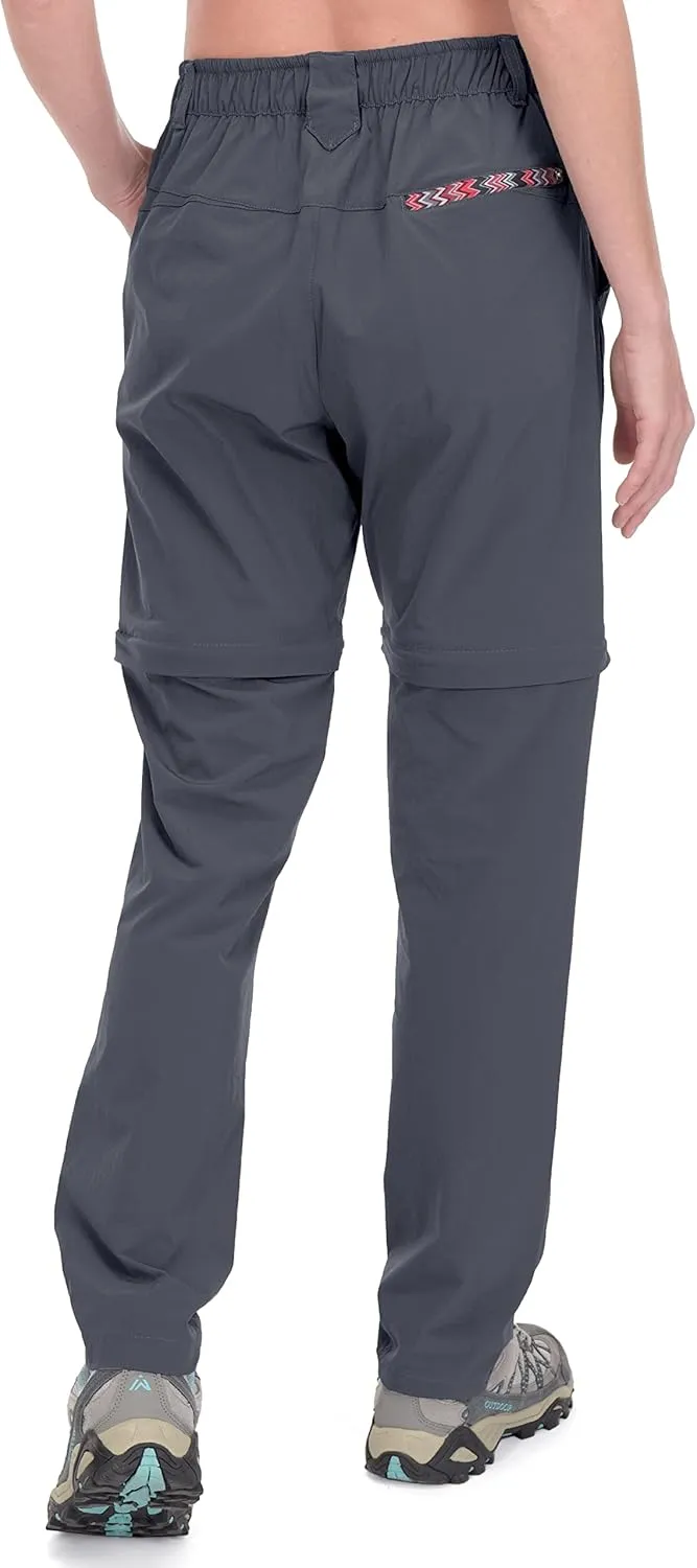Little Donkey Andy Women's Hiking Pants Lightweight Convertible Zip-Off Pants Quick Dry UPF 50