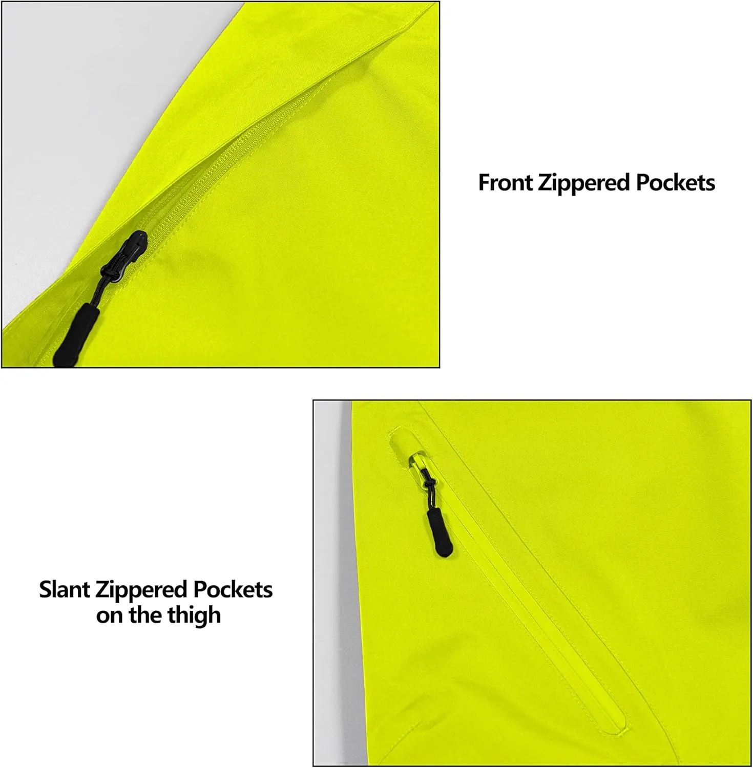 Little Donkey Andy Women's Lightweight Waterproof Rain Pants Breathable Hiking Pants for Outdoor Fishing