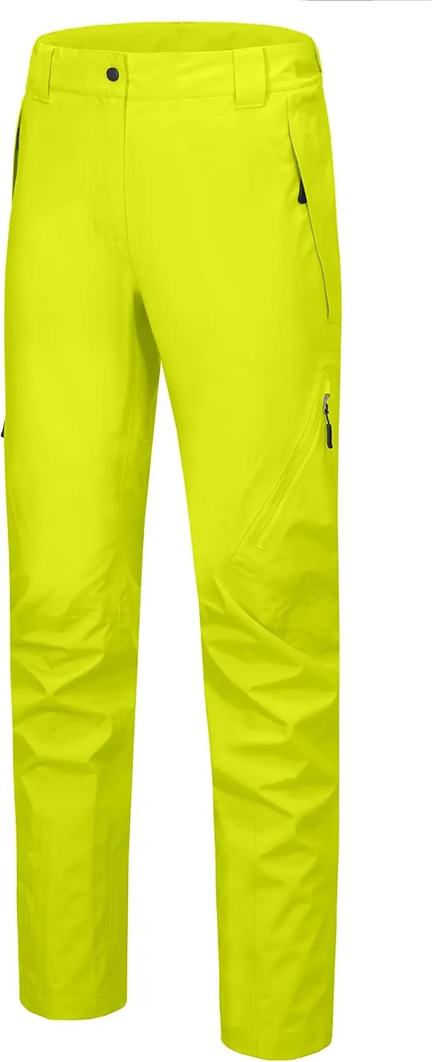 Little Donkey Andy Women's Lightweight Waterproof Rain Pants Breathable Hiking Pants for Outdoor Fishing