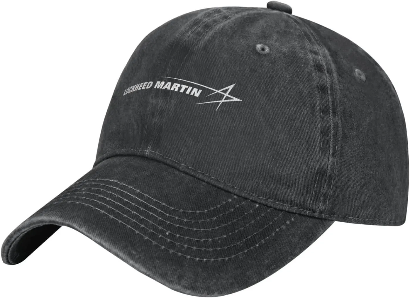 Lockheed Martin Hat Adjustable Baseball Cap Cotton Cowboy Hat, Fashionable for Man Woman