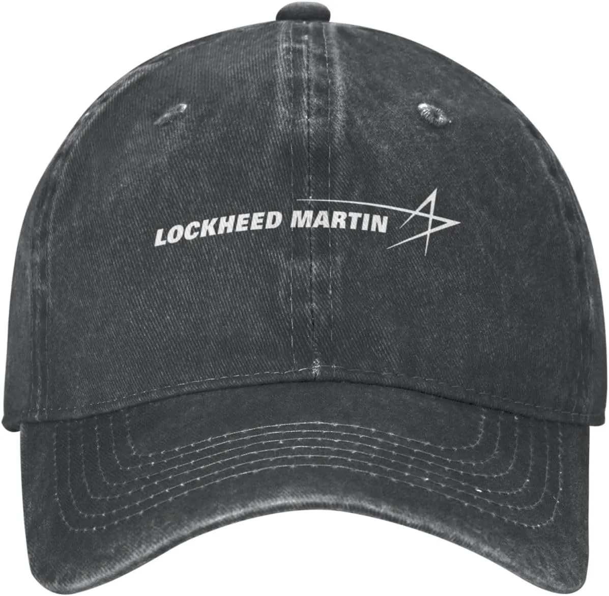 Lockheed Martin Hat Adjustable Baseball Cap Cotton Cowboy Hat, Fashionable for Man Woman