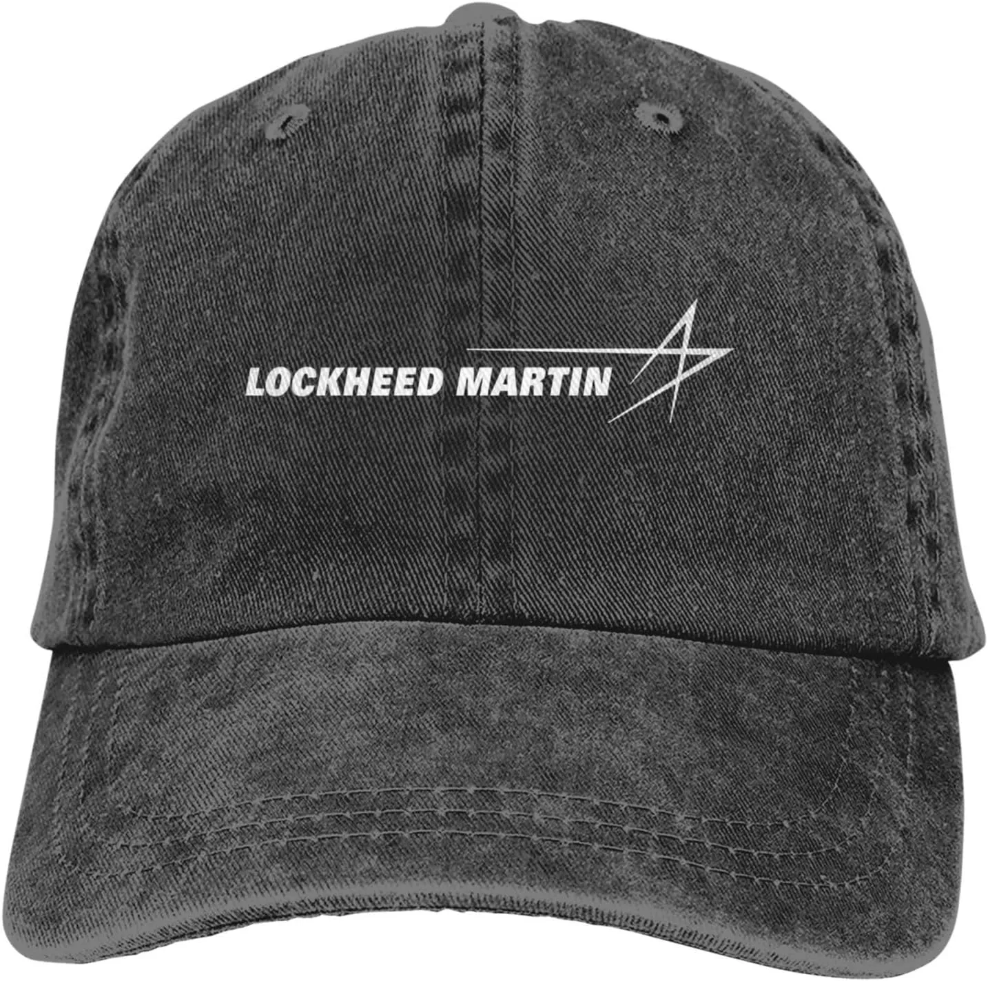 Lockheed Martin Hat Adjustable Baseball Cap Cotton Cowboy Hat, Fashionable for Man Woman