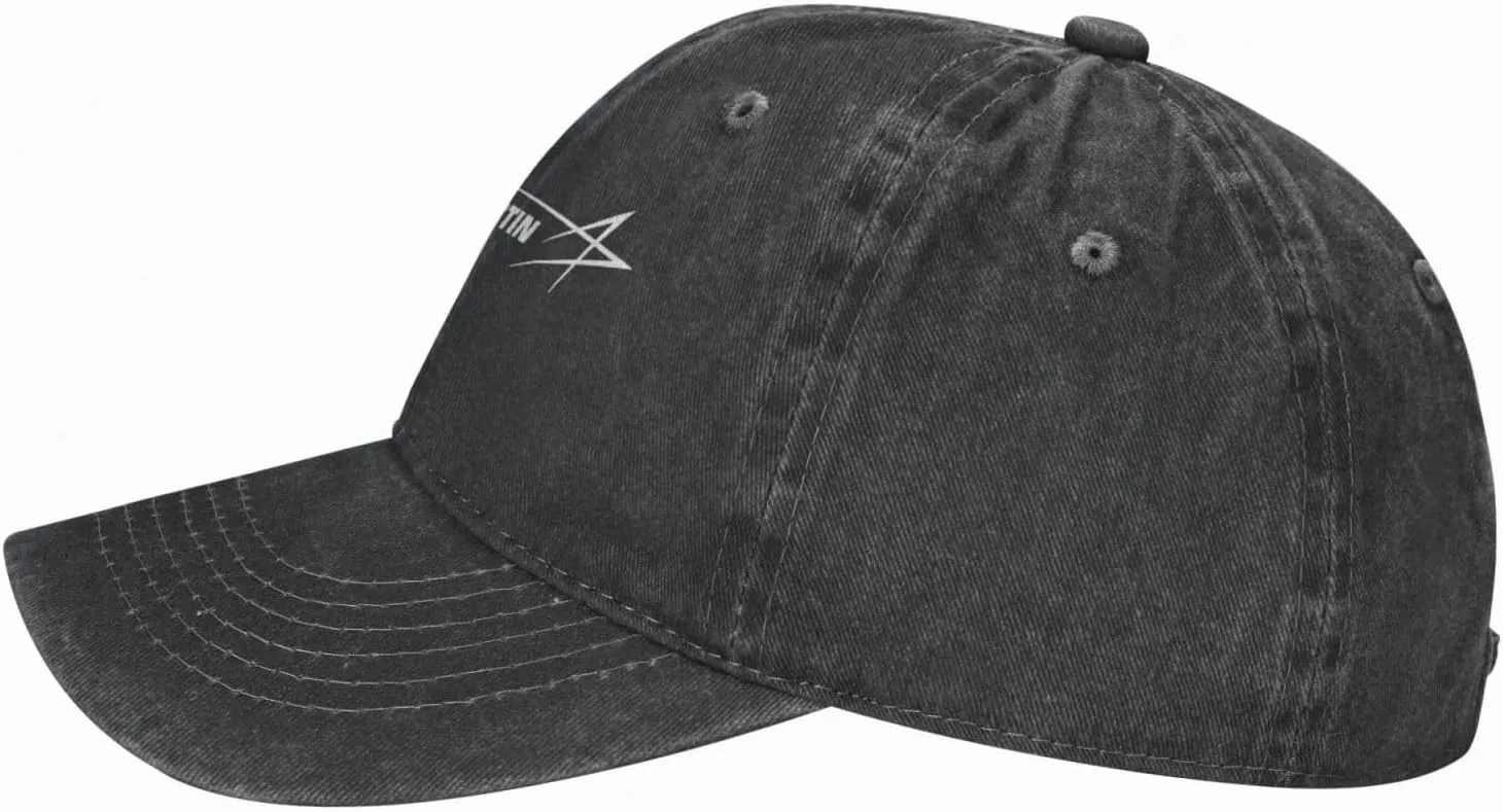 Lockheed Martin Hat Adjustable Baseball Cap Cotton Cowboy Hat, Fashionable for Man Woman
