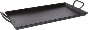 Lodge CRSGR18 Carbon Steel Griddle, Pre-Seasoned, 18-inch