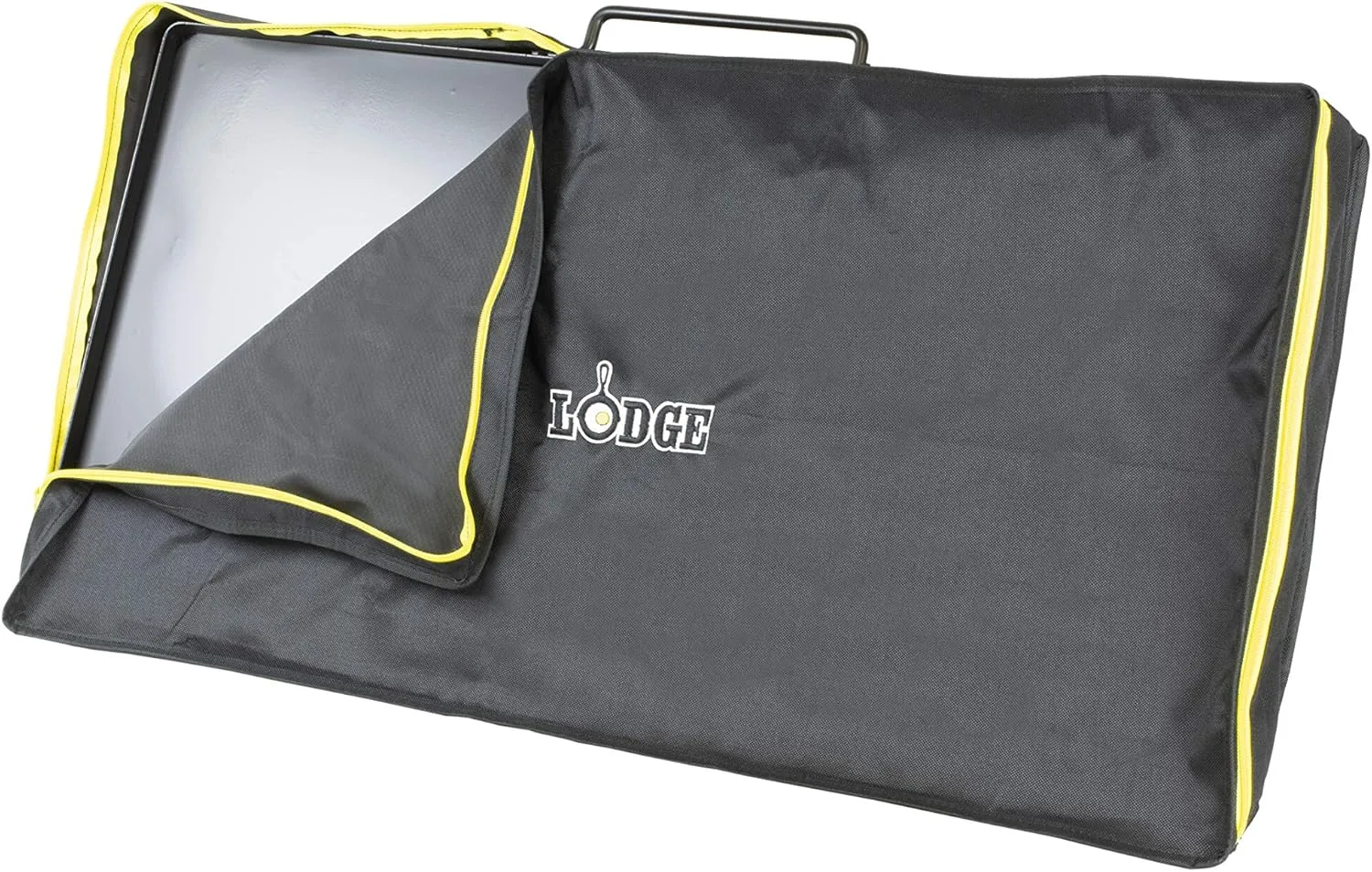 Lodge Outdoor Camp Cooking Table Tote Bag Cast Iron, Standard, Black