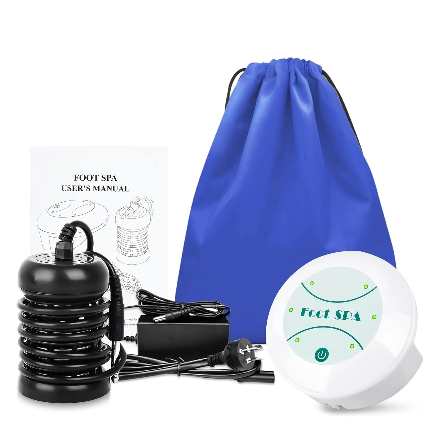 lonic Foot Bath Detox Machine, Portable Foot Detox Machine, lon Detox Foot Spa Cleanse Machine For Home Beauty Saloon Use, Detox Spa At Home (Portable Bag)