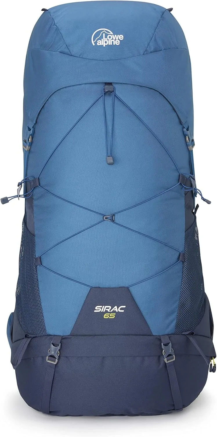 Lowe Alpine Sirac Multi-Day Hiking Backpack, Sirac 65 Liter, Deep Ink/Ink