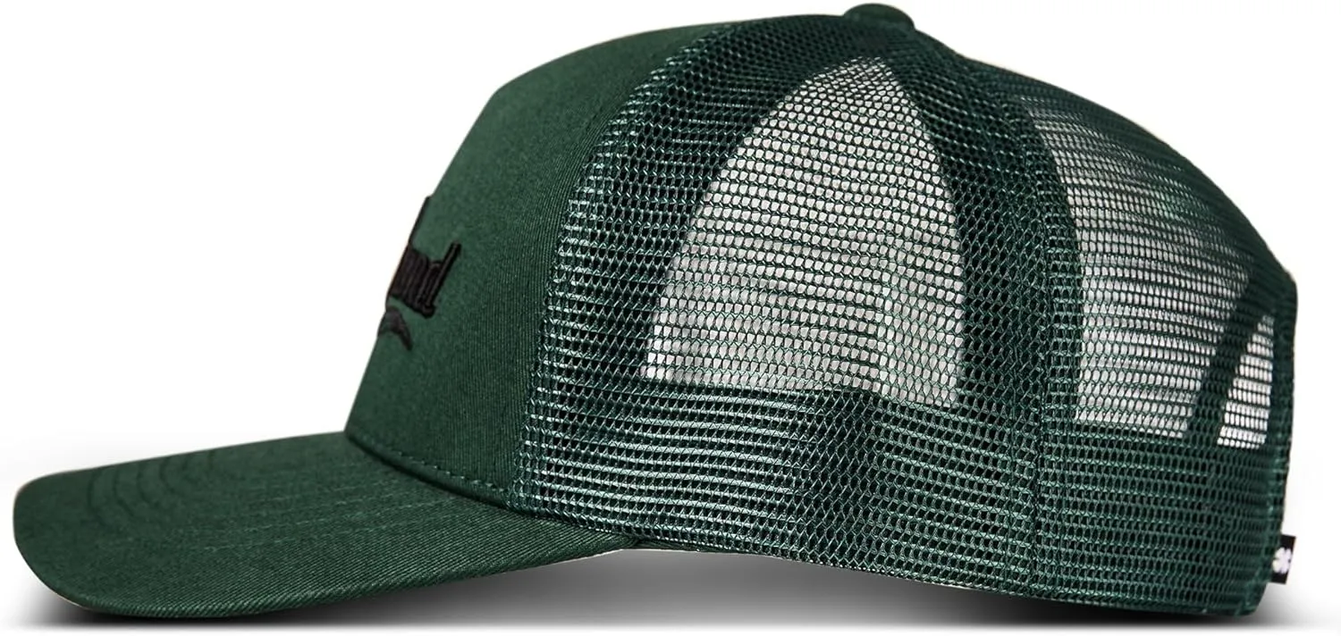 Lucky Brand Trucker Hat | Snapback | Adjustable | Mesh Back | Retro | Baseball Cap | Golf | Fishing | American Heritage