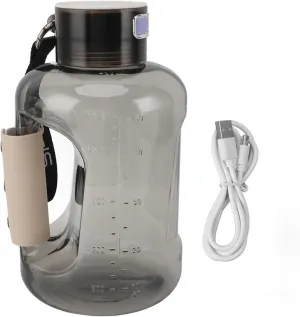 lyrlody Hydrogen Water Bottle,1.5L Capacity Large, with SPE PEM Technology, Portable Hydrogen Ionizer Generator Machine, PEM SPE, Rechargeable, Suitable for Family and Fitness, Enhances