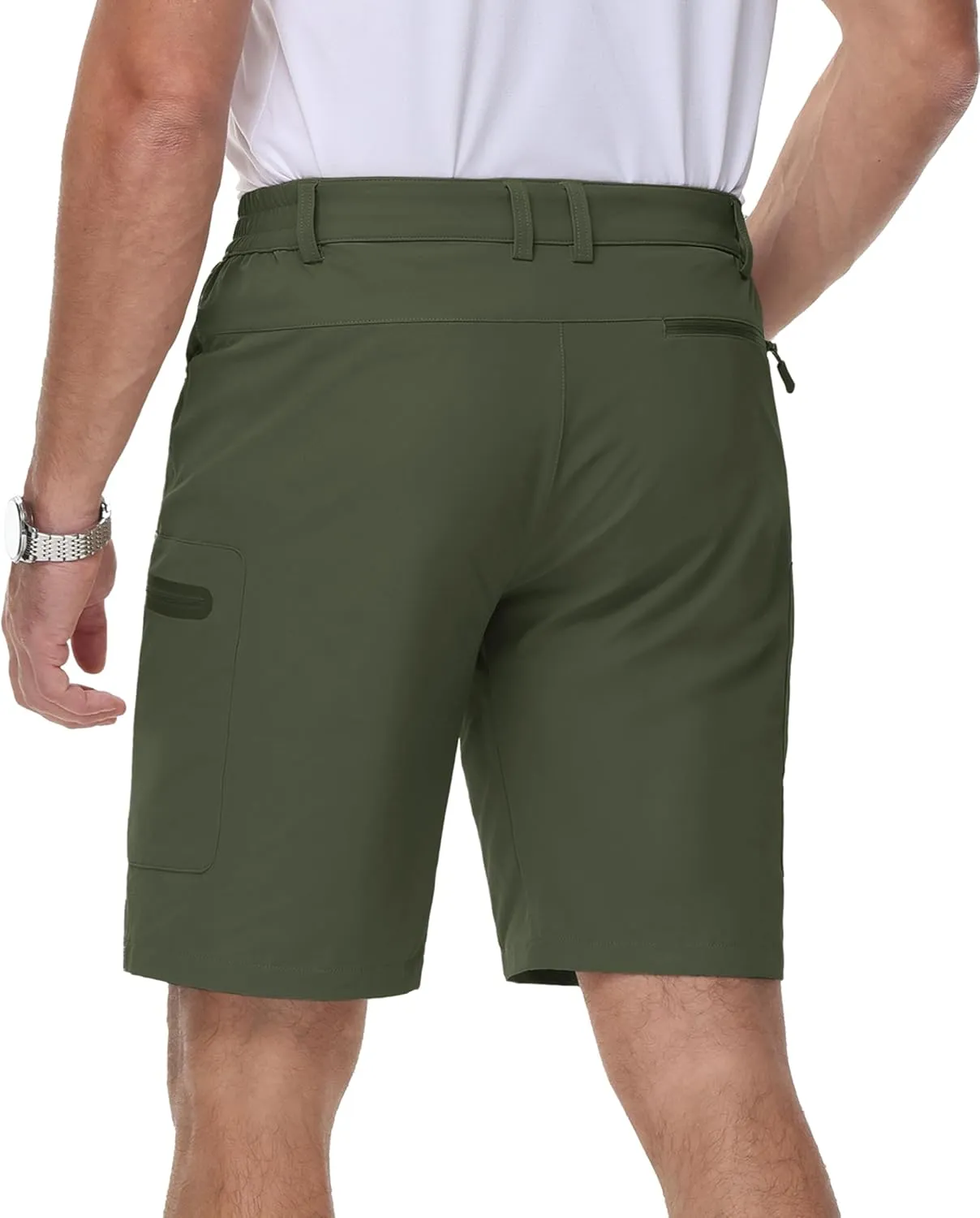 MAGCOMSEN Men's Hiking Cargo Shorts 10" Lightweight Outdoor Work Shorts for Men Travel Casual with 5 Pockets