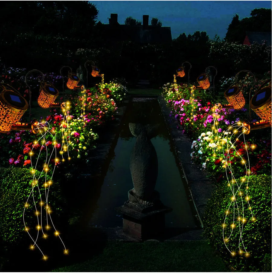 Magical Cascade Solar Lantern – LED Light for Enchanting Outdoor Ambience