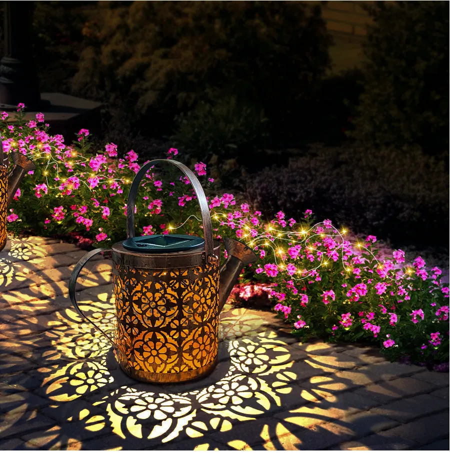 Magical Cascade Solar Lantern – LED Light for Enchanting Outdoor Ambience
