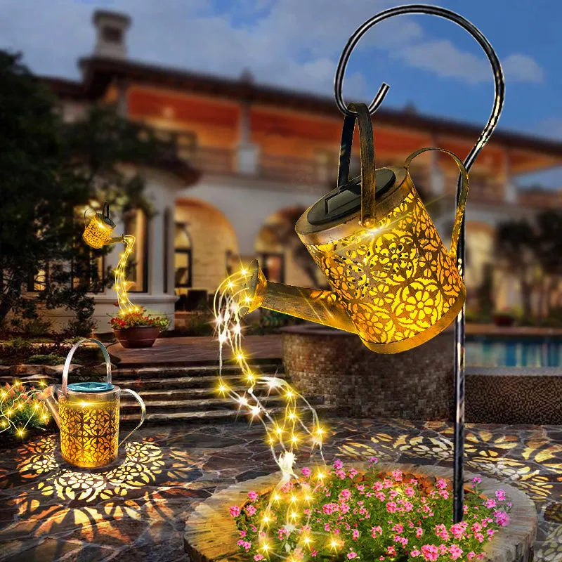 Magical Cascade Solar Lantern – LED Light for Enchanting Outdoor Ambience