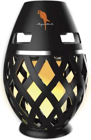 Margaritaville Tiki Torch - Waterproof Bluetooth Speaker, Portable Party Speaker with Flickering LED Lights, Perfect for Travel, Parties, Yards, and Pools 1 Pack