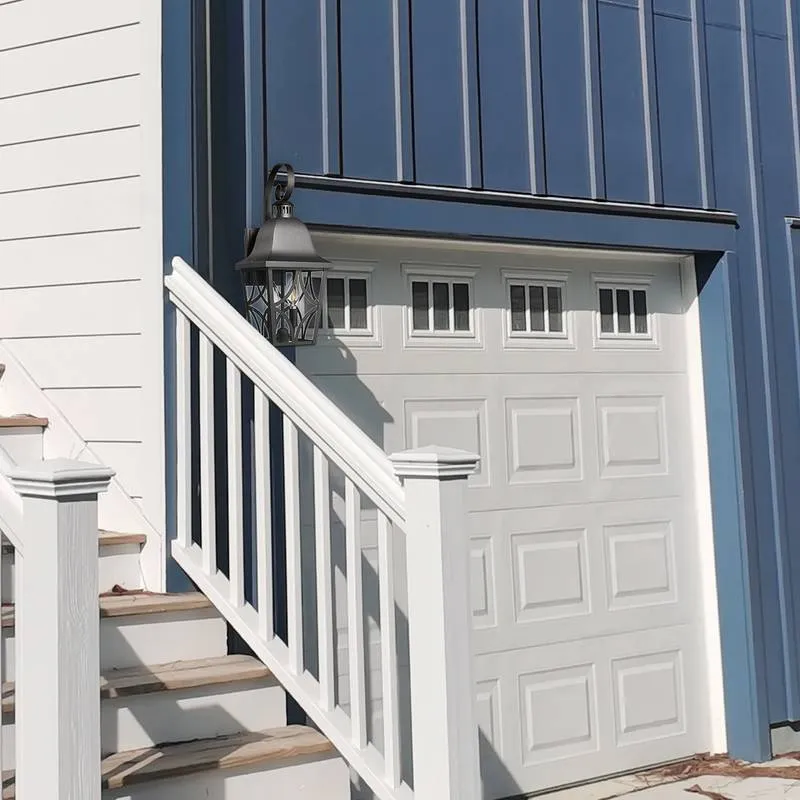 Matte Black Waterproof Wall Lantern