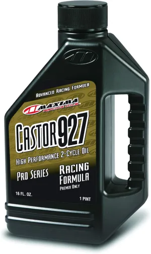 Maxima Racing Oils 23916-4PK Castor 927 Racing 2-Stroke Premix Oil 16 oz Bottle, 4-Pack