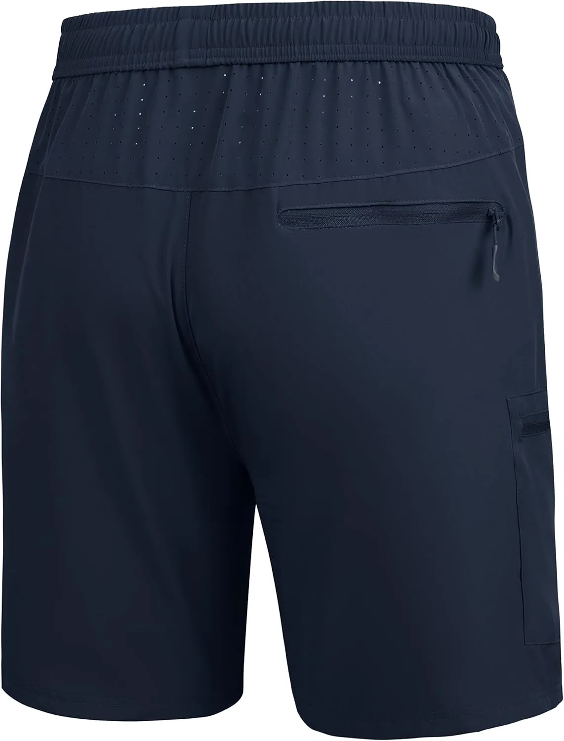 Men's Hiking Cargo Work Shorts Quick Dry Lightweight Fishing Athletic Running Workout Gym Shorts with 4 Pockets