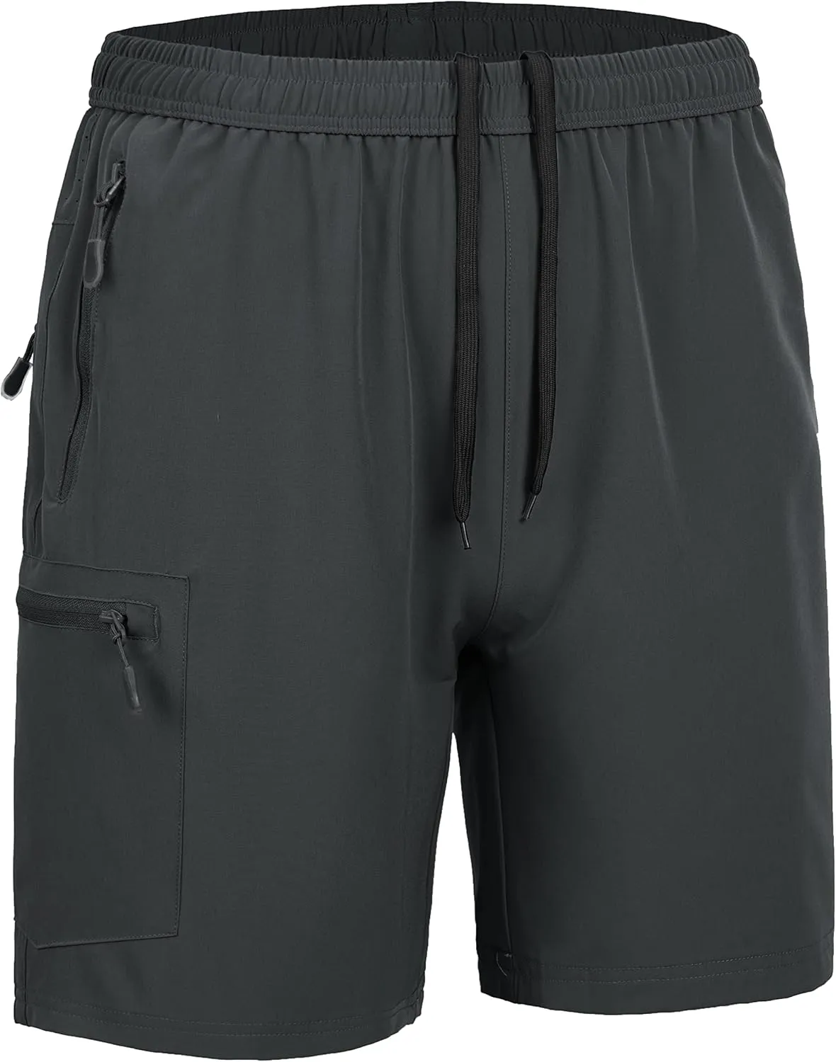 Men's Hiking Cargo Work Shorts Quick Dry Lightweight Fishing Athletic Running Workout Gym Shorts with 4 Pockets