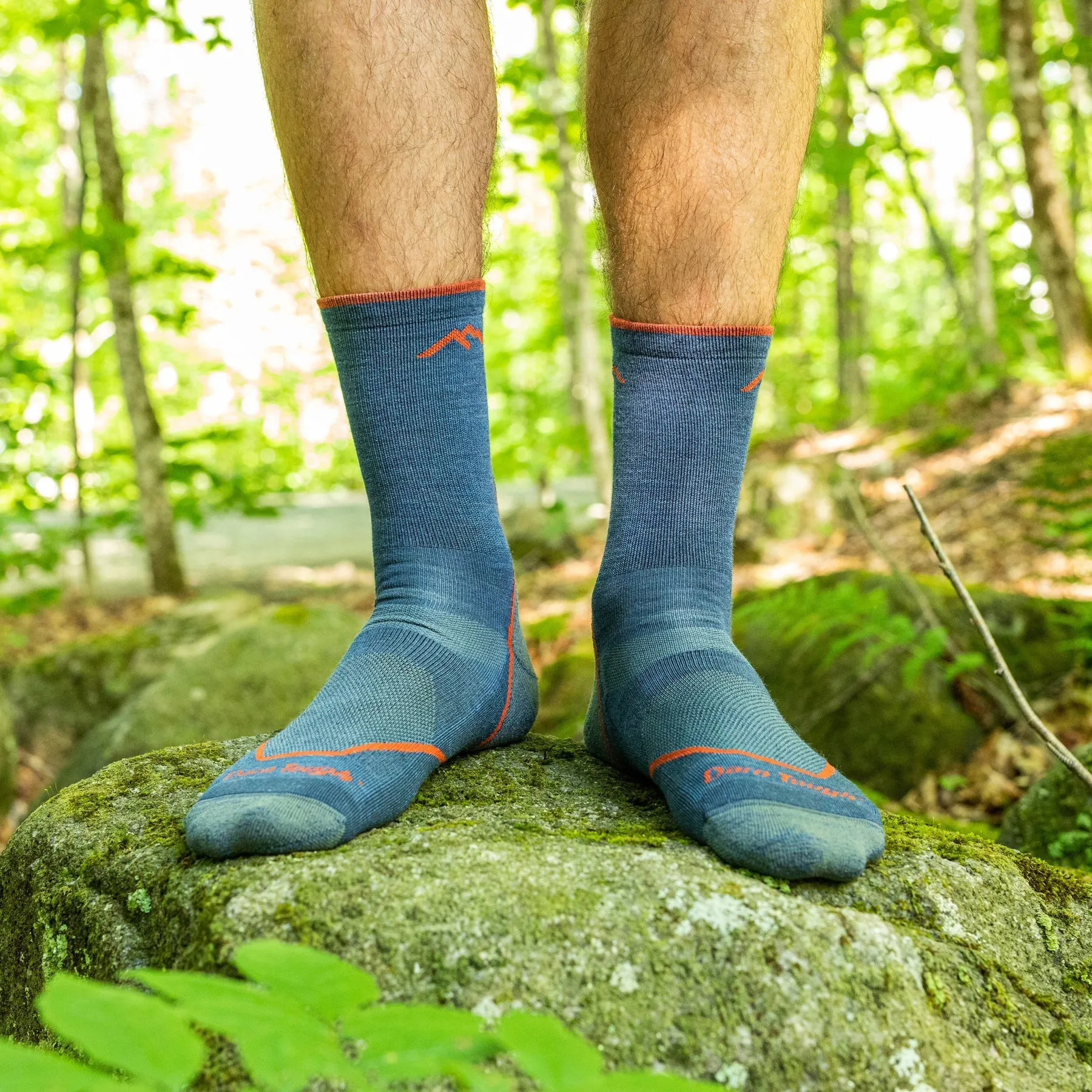 Men's Light Hiker Micro Crew Lightweight Hiking Sock