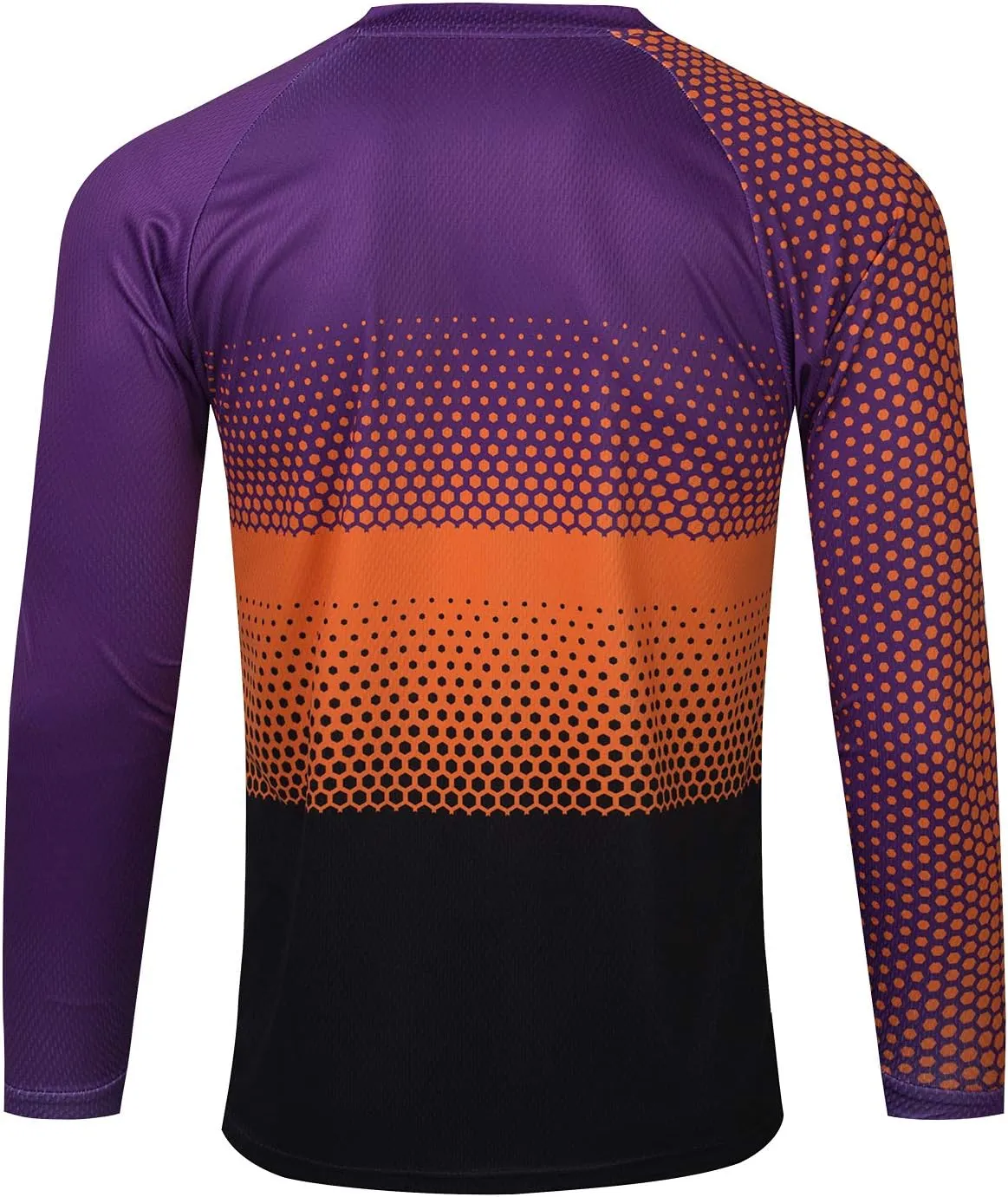 Men's Mountain Bike Jersey Long Sleeve Off-Road Clothing Downhill&Motocross Shirts Breathable/Moisture-Wicking Tops