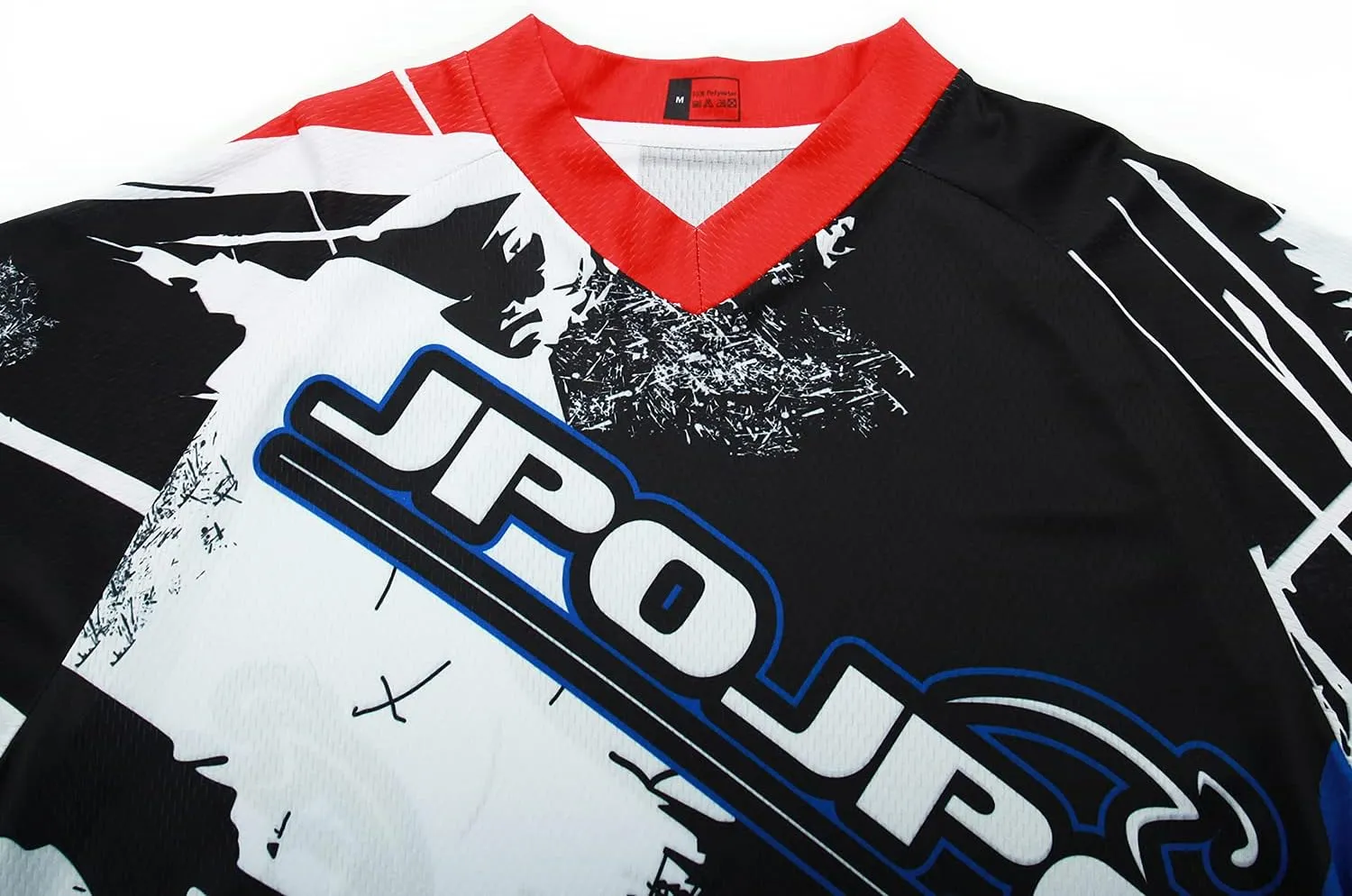 Men's Mountain Bike Jersey Long Sleeve Off-Road Clothing Downhill&Motocross Shirts Breathable/Moisture-Wicking Tops