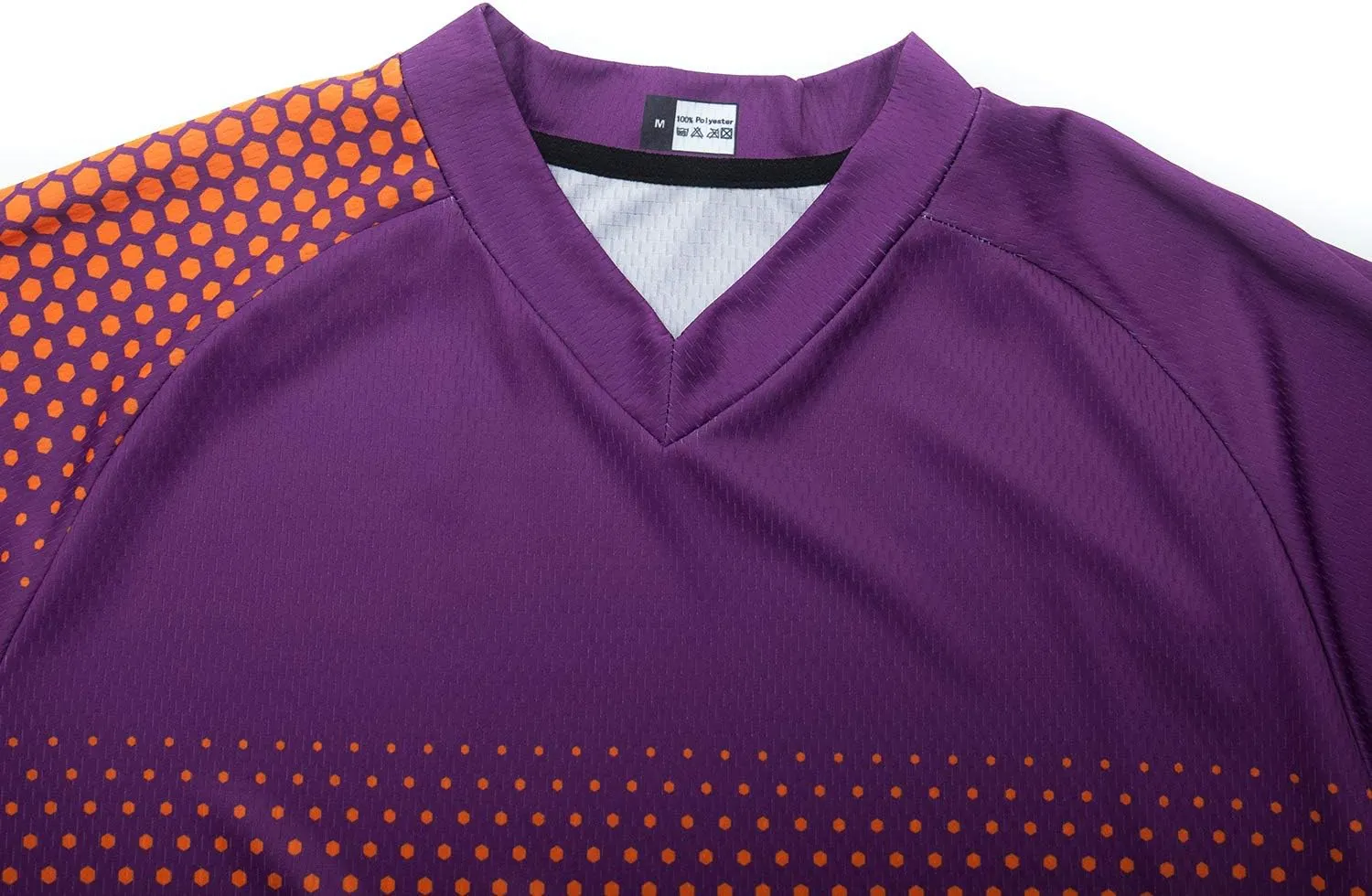 Men's Mountain Bike Jersey Long Sleeve Off-Road Clothing Downhill&Motocross Shirts Breathable/Moisture-Wicking Tops