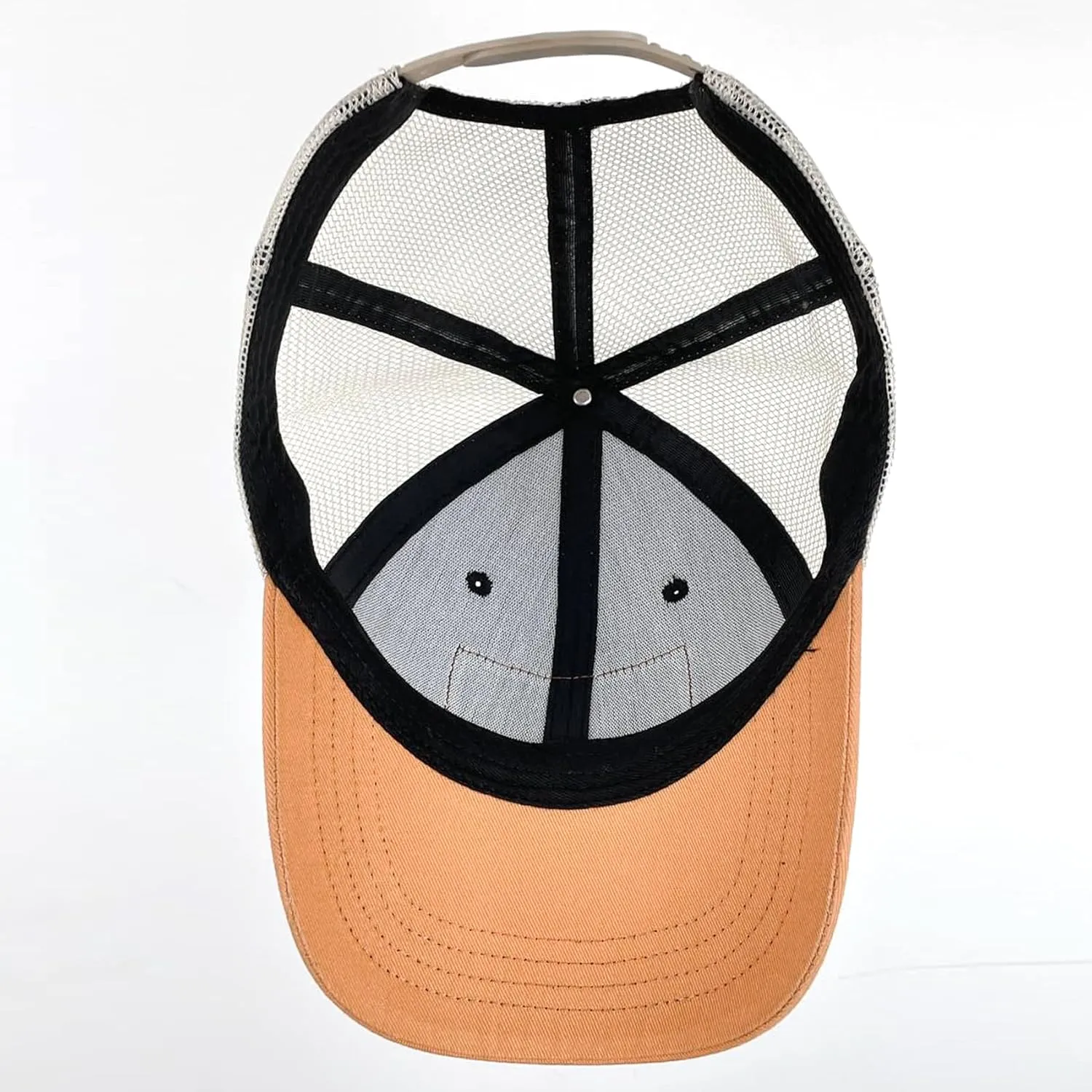 Men's Trucker Hat Leather Pattern Cap Gifts for Dad Husband Father's Day Christmas Valentine's Day Birthday Gifts