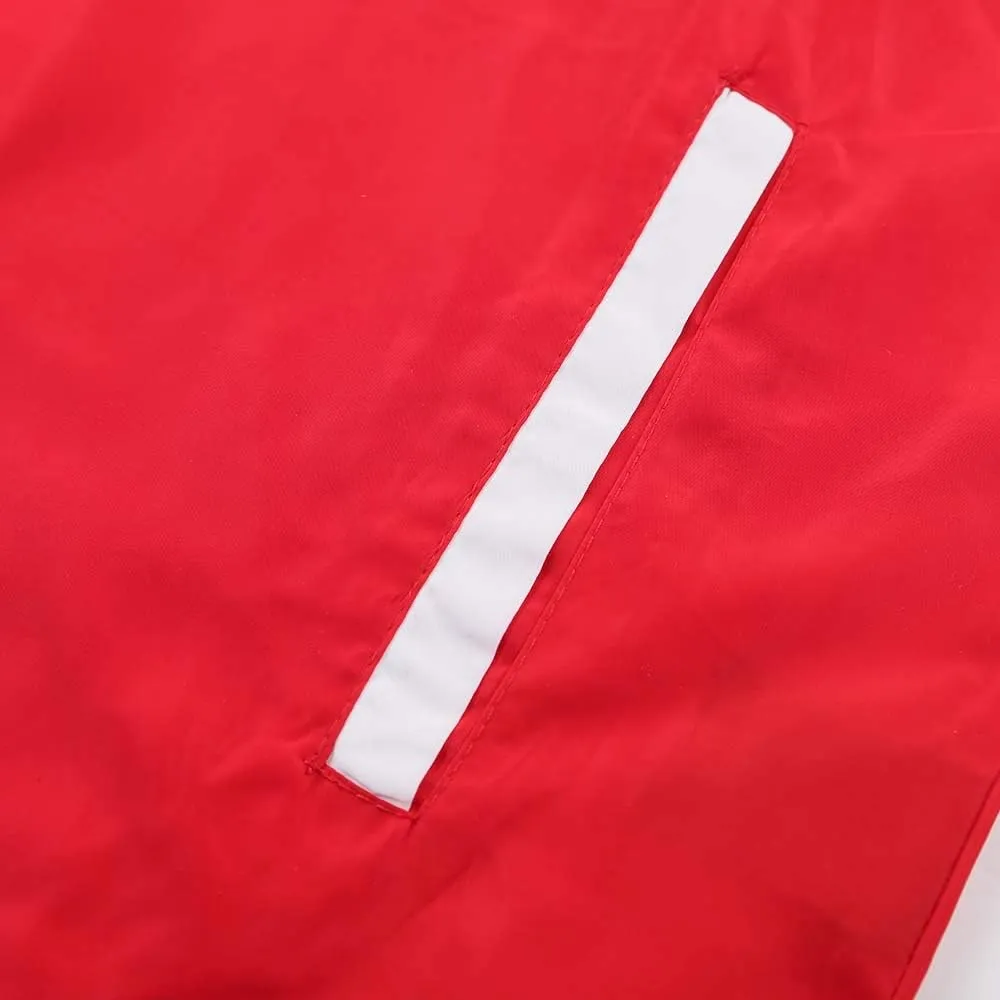 Men's Windbreaker - Lightweight, Water-Resistant, Adjustable Drawstring