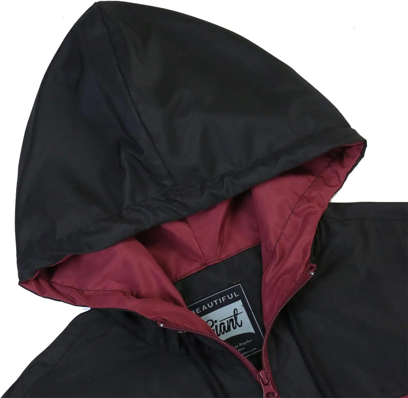 Men's Windbreaker - Lightweight, Water-Resistant, Adjustable Drawstring