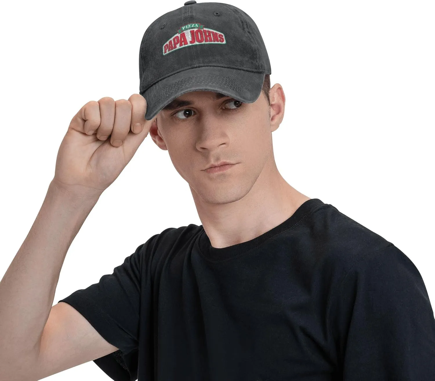 Men's Women's Logo Graphic Cotton Baseball Caps Adjustable Trucker Dad Caps Work Hat for Adult Unisex Women Men