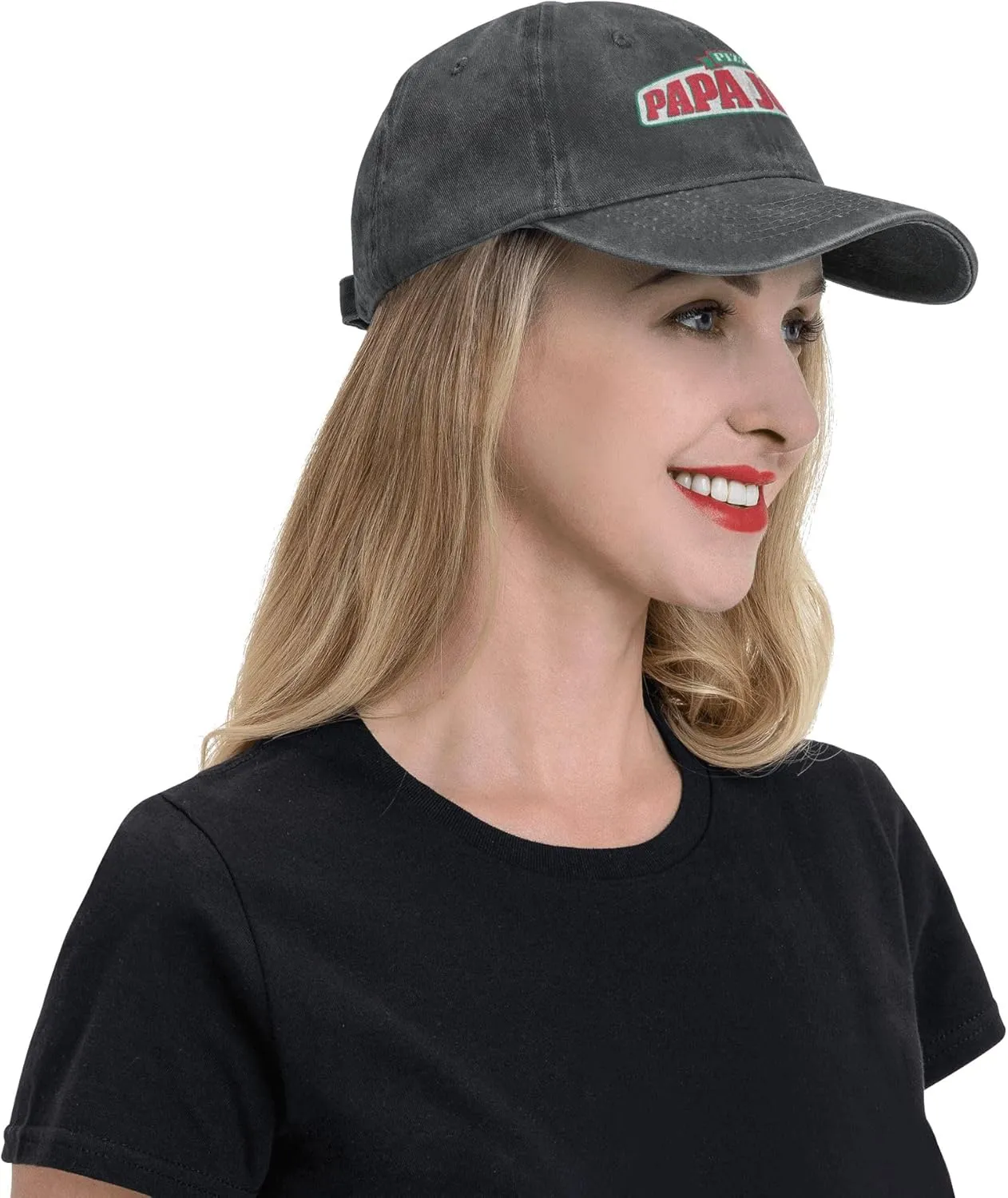 Men's Women's Logo Graphic Cotton Baseball Caps Adjustable Trucker Dad Caps Work Hat for Adult Unisex Women Men