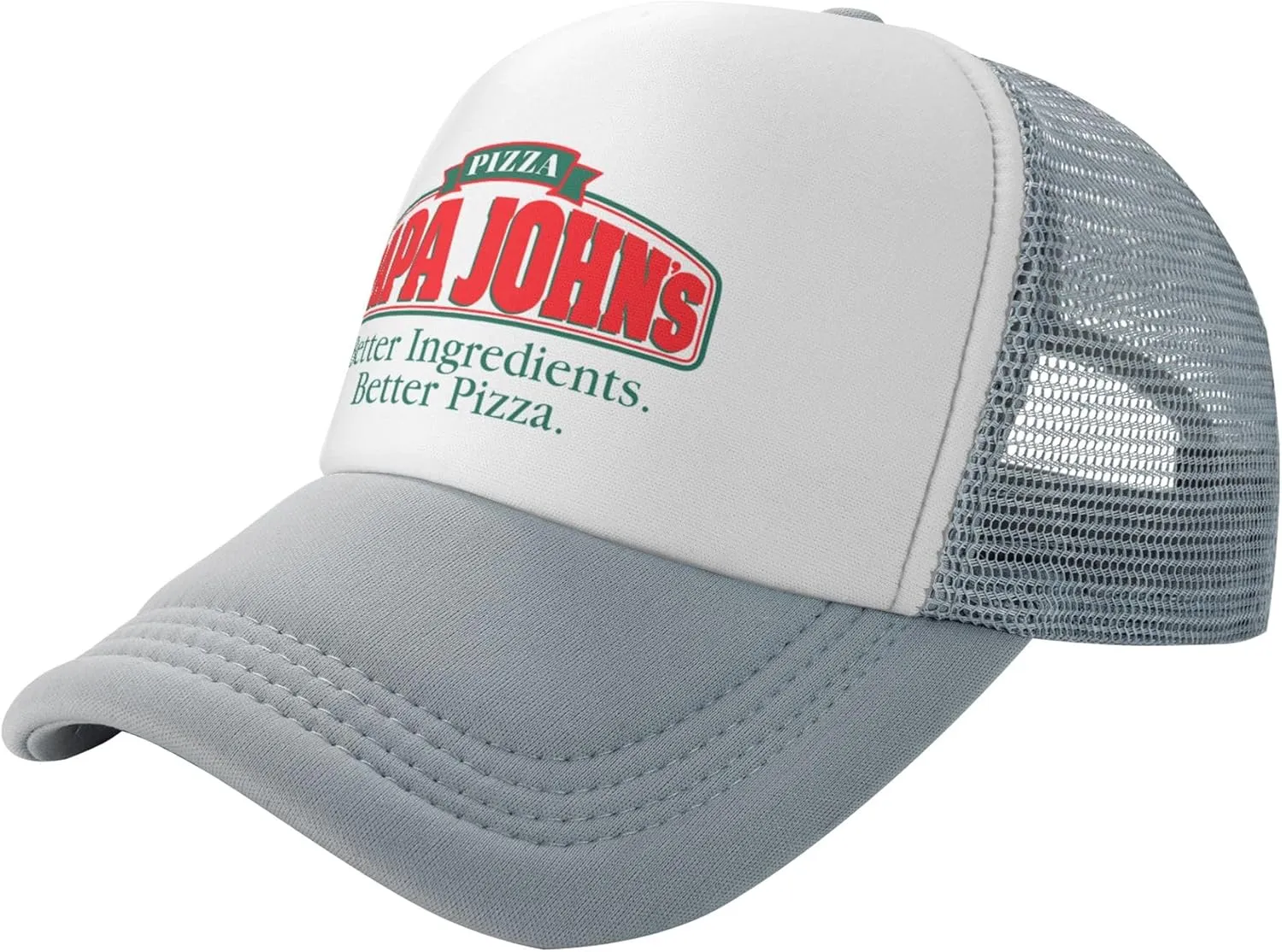 Men's Women's Logo Graphic Mesh Baseball Caps Adjustable Trucker Dad Caps Work Hat for Adult Unisex Women Men