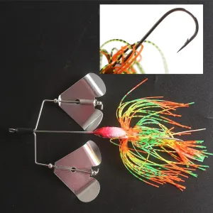 Metal Fishing Spoons Long Cast Bait Fishing Jigs Set Hard Swimbait Spinner Blade Lures for Bass Trout Pike Freshwater & Saltwater