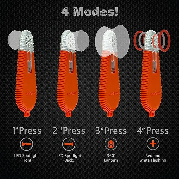Mini LED Flashlight - 3 in 1 Flashlight - LED Lantern - Car Flare
