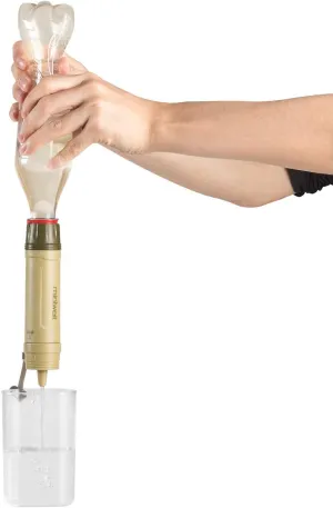 miniwell Gravity Water Purifier Straw Fairly Light and Easily Packed. Multi Use for Group Camping and Famliy Emergency Prepardness