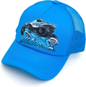 Monster Jam Grave Digger El Toro Loco Megalodon Mesh Adjustable Snapback Baseball Cap One Size