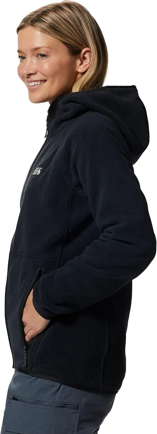 Mountain Hardwear Women's Polartec Double Brushed Full Zip Hoody for Camping and Everyday Wear | Durable and Breathable