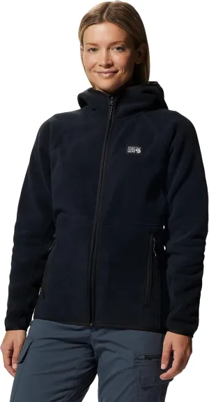 Mountain Hardwear Women's Polartec Double Brushed Full Zip Hoody for Camping and Everyday Wear | Durable and Breathable