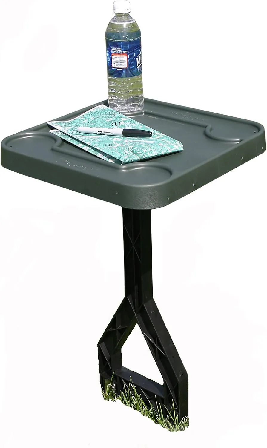 MTM JM-1-11 Jammit Personal Outdoor Table, Cookouts, BBQ, Sports, USA Made, Forest Green