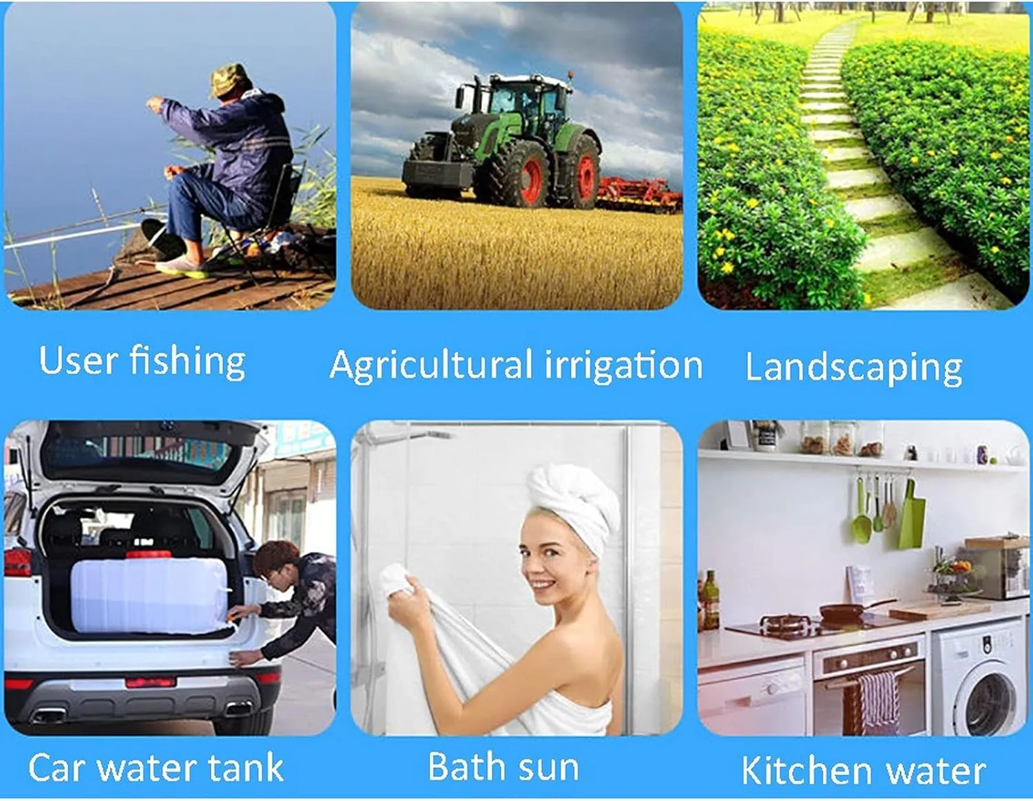 NAKAN Large Portable Water Bucket Heavy Duty Water Carrier Desktop Dispenser Outdoor Water Storage for Camping Hiking Climbing Backpacking Storage Container with Dispensing Tap(Size:80L)