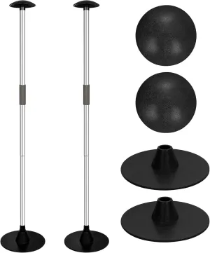 NEXCOVER Aluminum Boat Cover Support | Adjustable Height from 37” - 67” | 2 Stage Extension Support for Jon, Pontoon, and More (Pack of 2)