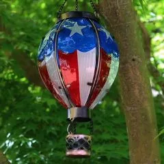 【NICE GIFT】Hot Air Balloon Solar Lantern