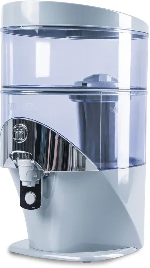 Nikken - PiMag Waterfall System - Advanced Ionic Filtration, Copper Particles, Chlorine & Lead Reduction, pH Balance, Fresh Drinking Water - 1 Unit
