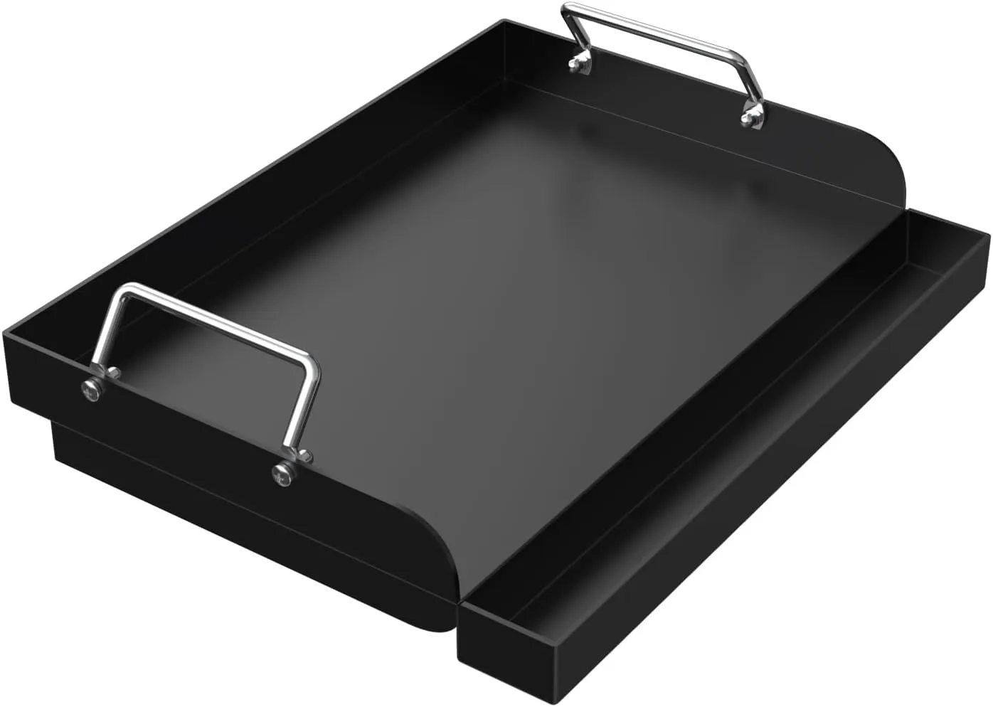 Nonstick Coating Cooking Griddle Insert for Gas Grill, 17" x13" Universal Griddle Flat Top Plate with Removable Handles for Charcoal/Gas Stove/Electric, Large Griddle Plate for Outdoor Grill