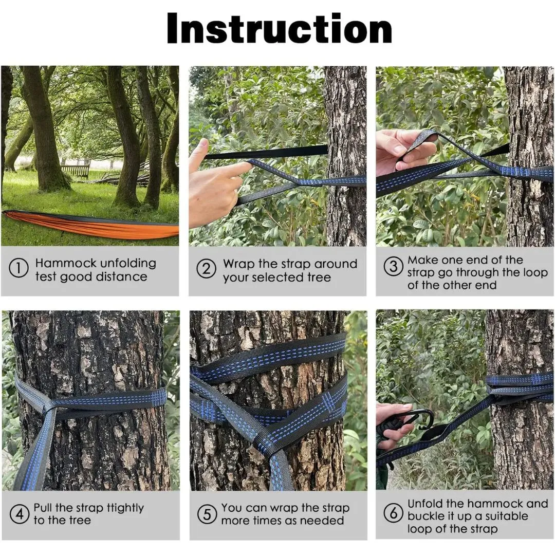 Nylon Outdoor Hammock | Portable and Durable