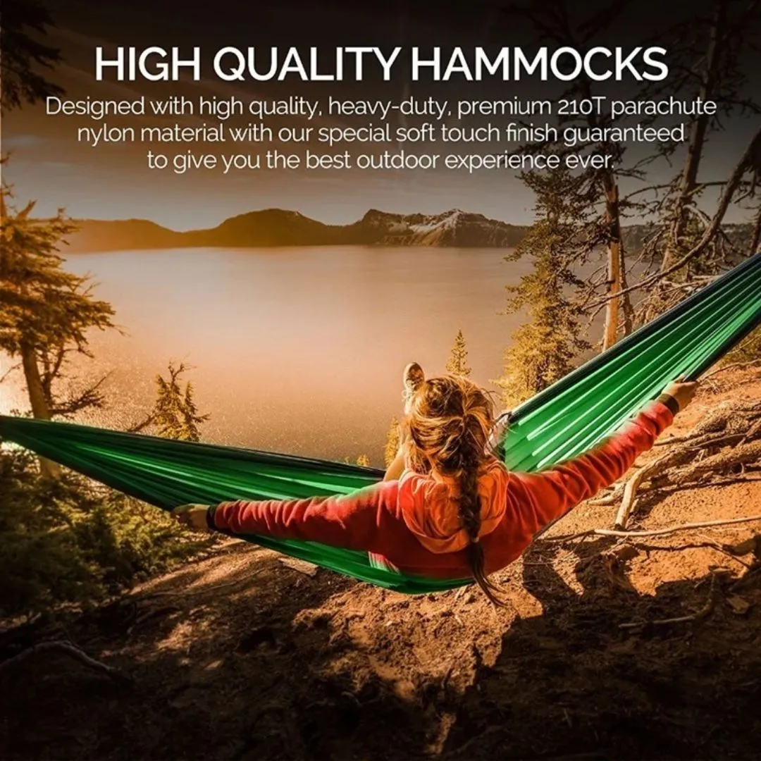 Nylon Outdoor Hammock | Portable and Durable