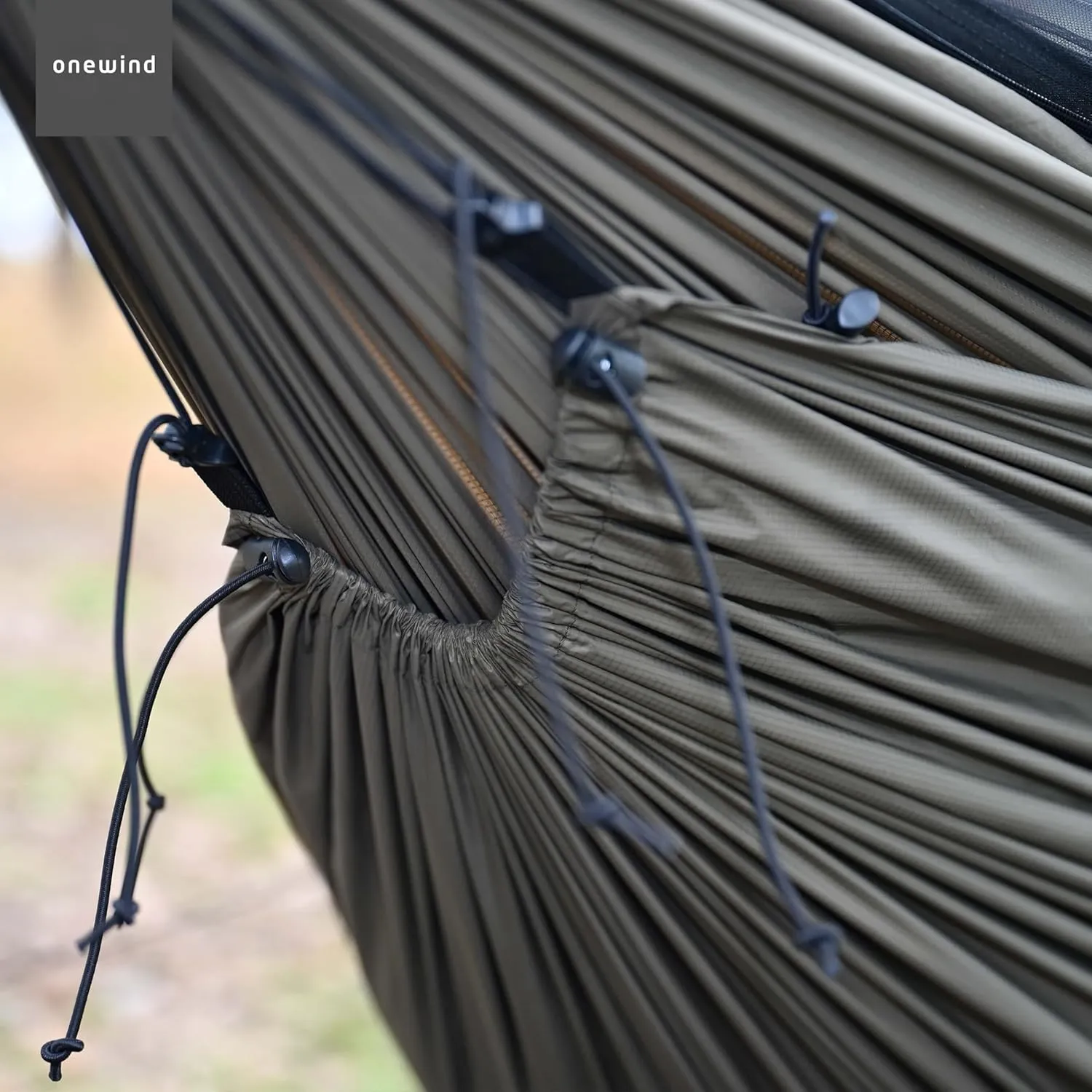 Onewind Premium Hammock Underquilt Protector, Durable Protective Cover for Single and Double Hammock, Winter Camping, Backpacking and Travel, OD Green