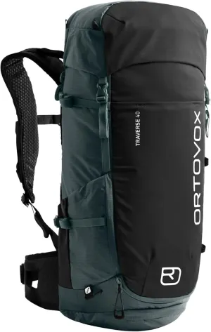 Ortovox Traverse 40L Alpine Climbing Backpack for Men & Women - Dark Arctic Grey - 40 Liter